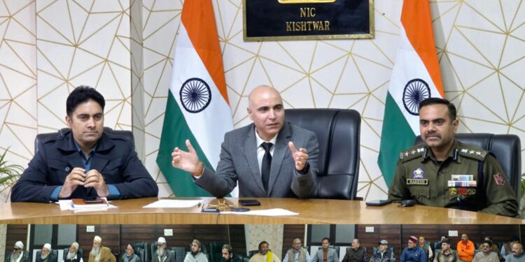 Arrangements for upcoming festivals finalized at Kishtwar