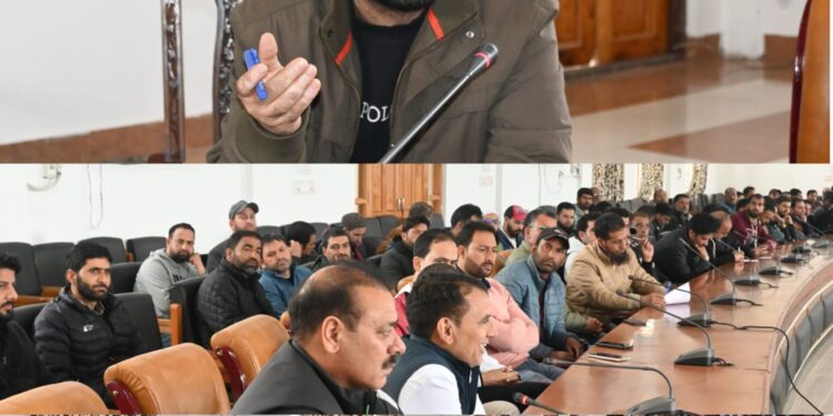 Training of Resource Persons under Nasha Mukt Bharat Abhiyan held at Anantnag