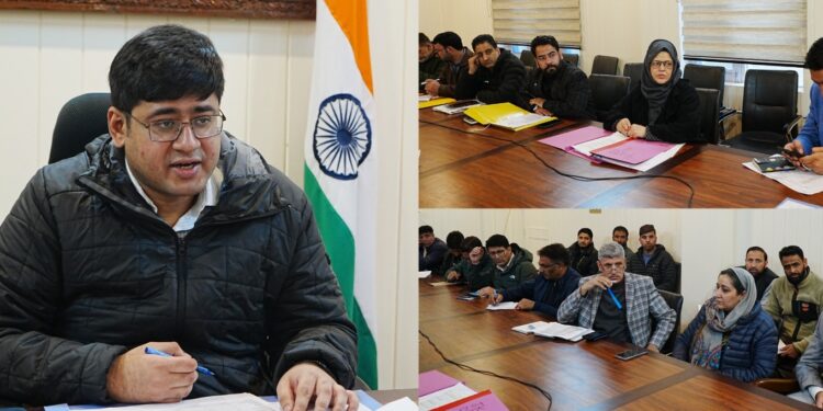 DC Ganderbal chairs DLC meeting on HADP, JKCIP; approves 414 cases