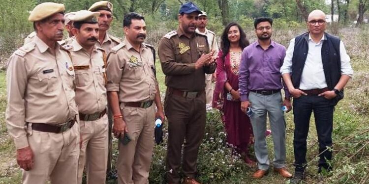 Demonstration on Lantana Camara Eradication held at Balode Nursery-Kathua
