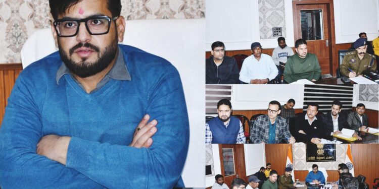 DC Rajouri reviews progress of BRO road projects; stresses timely completion, quality execution