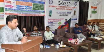 CEO conducts extensive one-day tour of Chenani Assembly Constituency under SVEEP initiative