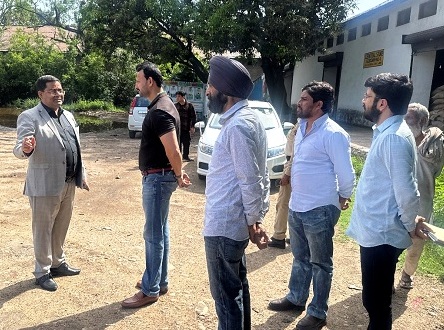 Director FCS&CA inspects stock position at Central Food Store