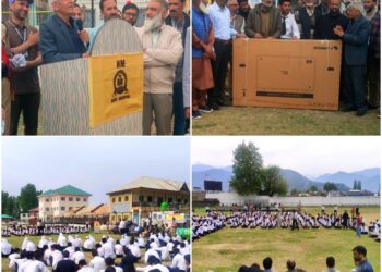 MLA Bandipora visits GBHSS Kaloosa, Leads Nasha Mukt Bharat Awareness Drive