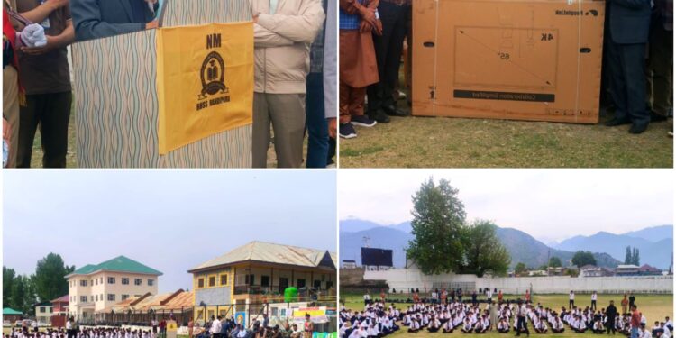 MLA Bandipora visits GBHSS Kaloosa, Leads Nasha Mukt Bharat Awareness Drive