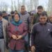 Sakeena Itoo visits hailstorm affected villages of Kulgam