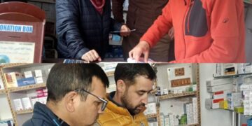 Drug Control department conducts enforcement drives across multiple areas of Shopian