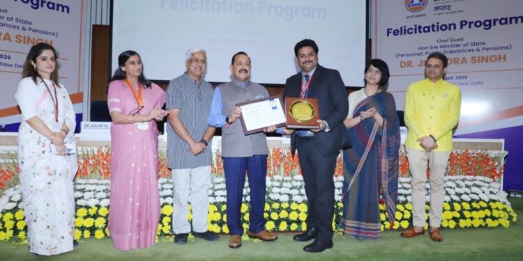 J&K shines in Mission Karmayogi; JKIMPARD gets special Award for Excellence