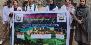 GMC Doda organises plantation drive at Village Puneja under ‘One Health’ initiative