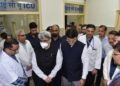 Chief Secretary visits Road Accident Victims at GMC Udhampur