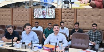 Deputy Chief Minister chairs Sub-Committee meet on Gair Mumkin Khads in Jammu