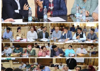 Div Com reviews preparations for Mega NMBA Pad Yatra in Srinagar