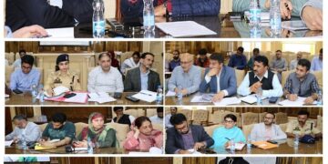 Div Com reviews preparations for Mega NMBA Pad Yatra in Srinagar