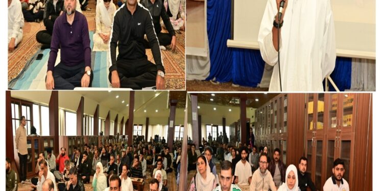 J&K Judicial Academy organises special session on “Yoga for Mental Fitness”