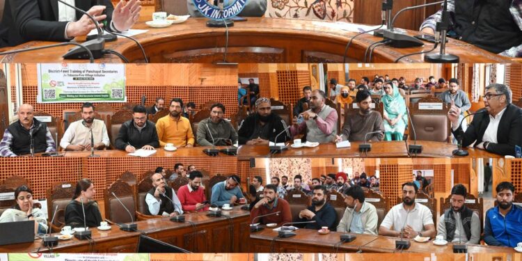 Nasha Mukt J&K Abhiyan; District Level Training Programme on Tobacco Control held in Shopian