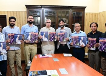 CM Omar Abdullah unveils Sher-i-Kashmir Cricket Club jersey, releases wildlife publication