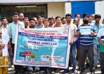 Awareness activities organised across Samba under Nasha Mukt J&K Abhiyaan