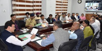 DC Udhampur reviews Action plan for 100 day Nasha Mukt Bharat Abhiyan