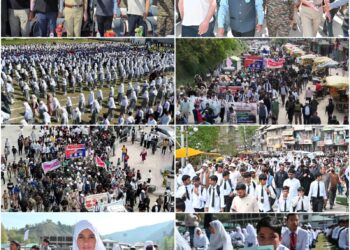 District Administration Kupwara Organizes Pad Yatras across District