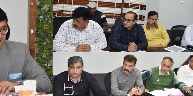 DC reviews restoration status of flood-damaged Infrastructure in Udhampur