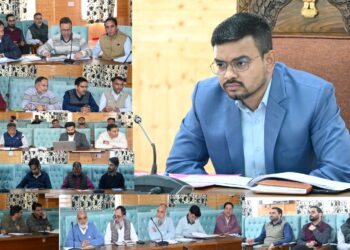 DDC Kulgam reviews status of works under District Capex 2025–26