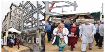 CM Omar Abdullah reviews progress of work on LD Hospital Extension Block, stresses timely completion
