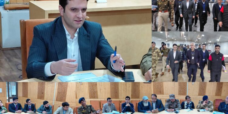 DC Budgam reviews Hajj–2026, SANJY–2026 arrangements at Srinagar Airport