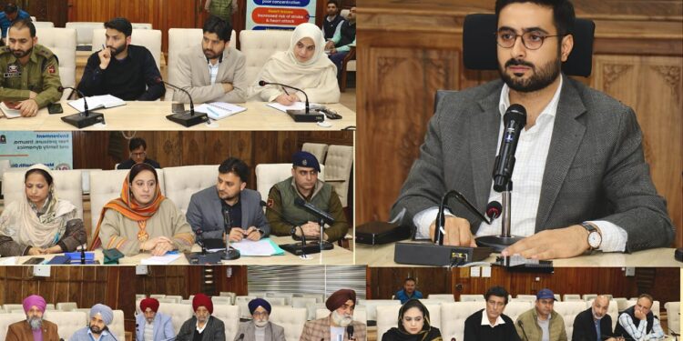 DC Srinagar finalizes arrangements for Baisakhi festival