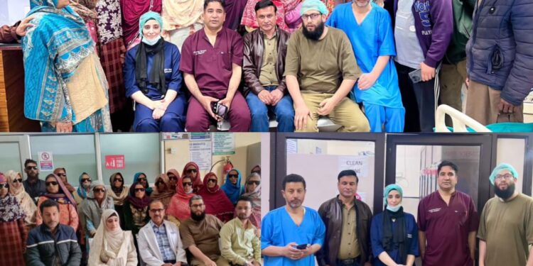Eye Screening, Cataract Surgery Camp held at DH Ramban