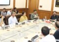 Satish Sharma reviews functioning of Youth Services & Sports Deptt