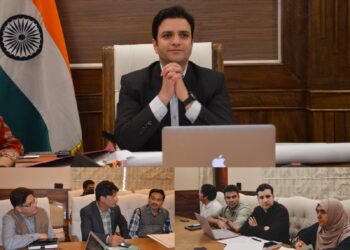 DC Budgam reviews progress on Forest Boundary Demarcation and Protection Measures