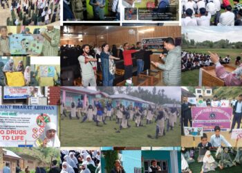 Bandipora witnesses widespread Anti-Drug Awareness initiatives under 100-Day NMBA Campaign