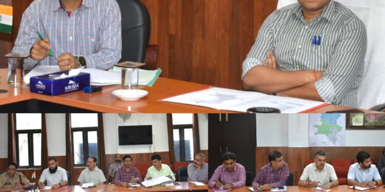 DPEO Reasi reviews preparedness for Panchayat electoral roll revision 2026