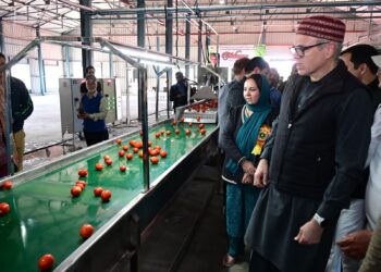 CM Omar Abdullah inaugurates ₹4.30 crore Fruit & Vegetable Processing Centre in Anantnag, Facility to boost horticulture value chain