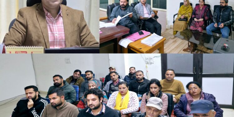 ERO reviews Panchayat Electoral Roll Revision progress