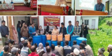 KVK Budgam organizes Input Distribution programme under Tribal Sub Plan