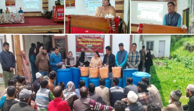 KVK Budgam organizes Input Distribution programme under Tribal Sub Plan