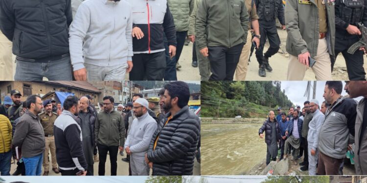 DC, SSP Kupwara review Traffic management in Town