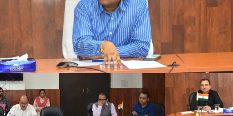 DC Reasi reviews progress of Heritage Projects, service delivery under PSGA & Nasha Mukt J&K Abhiyaan