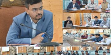 DC Kulgam reviews Projects under NABARD Sector