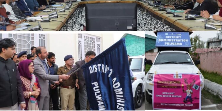 Pulwama Admin launches 100-Day campaign under Nasha Mukt JK Abhiyaan