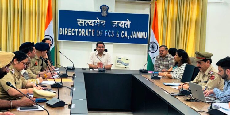Director FCS&CA reviews functioning of Department