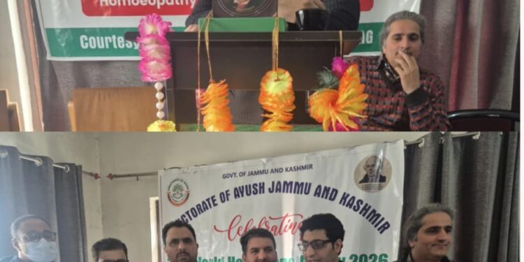 World Homeopathy Day celebrated at Anantnag