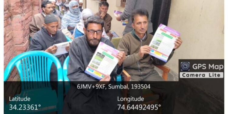 District Admin Bandipora conducts Awareness Programme under NMBA at Sumbal