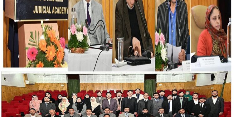Judicial Academy Srinagar hosts Training on Fair and Speedy Trial under Article 21 for Judicial Officers