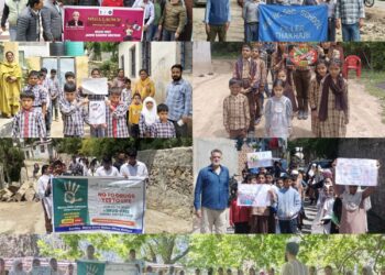 Youth Power against drugs: YSS Kishtwar organizes Unity March, Sports-Based awareness activities