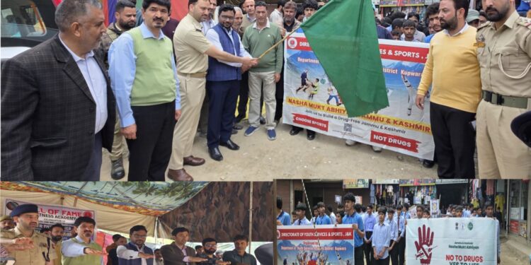 DC Kupwara presides over Nasha Mukt JK Abhiyan event held at Drugmulla