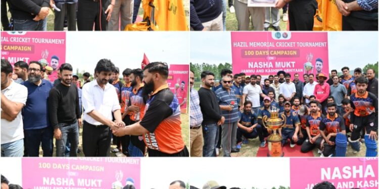 Tonga Rally raises awareness under Nasha Mukt J&K Abhiyan in Sopore