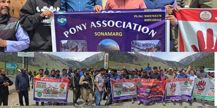 NMBA@100: Mega ‘Nasha Mukt’ Pony Rally held at Sonamarg
