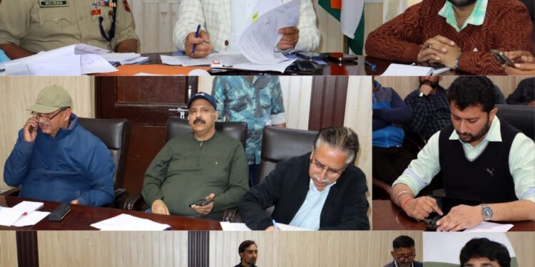 DC Ramban chairs DRAC, CLU meetings